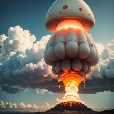 nuclear bomb cloud mushroom