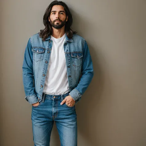 Jesus in jeans in heaven 