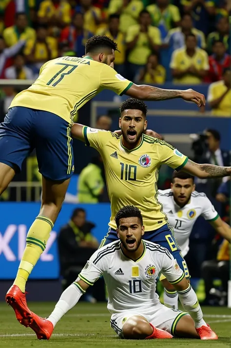 Creame el resultado final del partido de colombia vs bolivia Colombia 3 bolivia 0