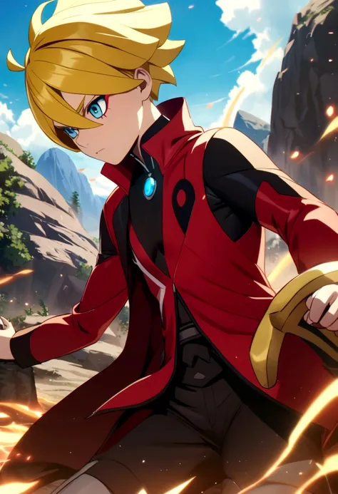 Boruto Uzumaki (in boruto two blue vortex)