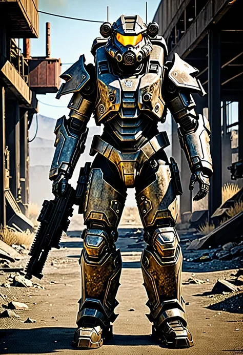 Hellfire Recon Power Armor futuristic post apocalyptic 