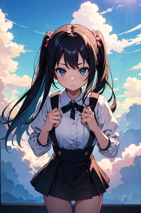 anime style clouds, 8K image quality, Masterpiece