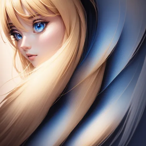 anime, um homem com cabelos loiros e olhos azuis vestindo um casaco azul, portrait of the magical blond prince, Papel de parede de anime 4K, 4k manga wallpaper, hd Papel de parede de anime, papel de parede de anime 4k, papel de parede de anime 4k, arte dig...