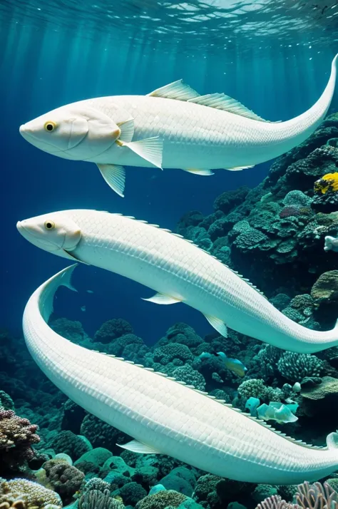 White Naga underwater