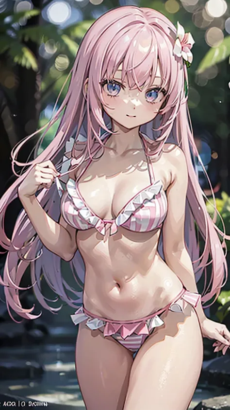 (best quality, 8k, masterpiece:1.2, nsfw,ultra-detailed,realistic,photorealistic,anime,Soft lighting,Bokeh), megurine_luka (vocaloid),Megurine_luka,1girl,Anime-like beautiful girl,silky smooth and very beautiful skin,very beautiful face,Ordinary chest, 5he...