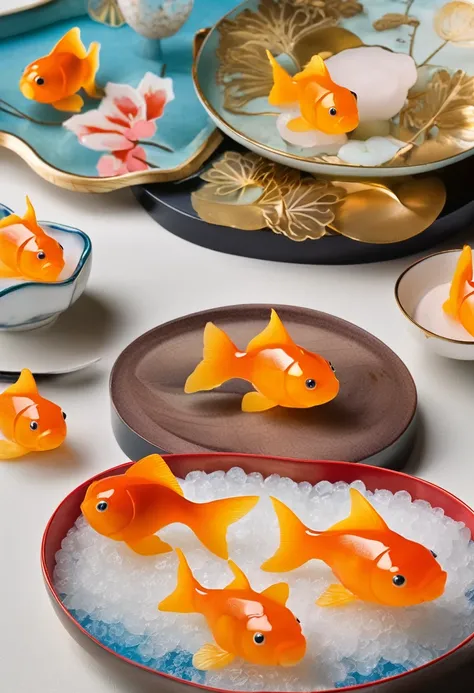 Goldfish Japanese sweets