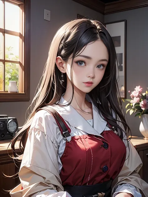 ((((highest quality))))、(((Ultra-precision CG16K wallpaper)))、(((masterpiece)))、(((Super detailed)))、(((super extreme details)))、((１people&#39;s women))、mature woman、24 year old woman、((Japanese face))、((very beautiful face))、((Mai Shiraishi:1.5))、((Straig...