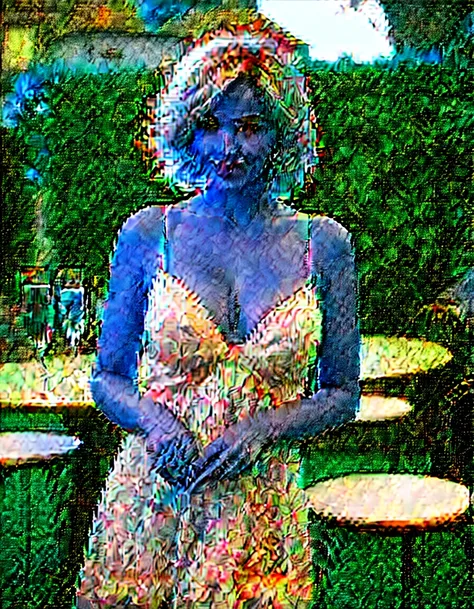 shy girl, hair covering her eyes, wearing a very short sun dress, bashful pose, upskirt, there is a shy woman in a very provocative pose wearing a pretty sundress standing at a garden party holding a glass of champagne with panties showing, candid pose, ca...