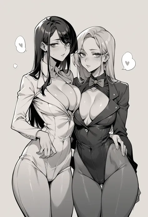 sexy women in suit 