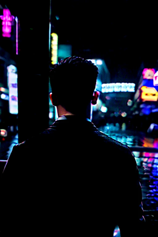 photo of a men in new york, cooltoned color grading, rainy,
shot on a canon EOS --ar 16:9