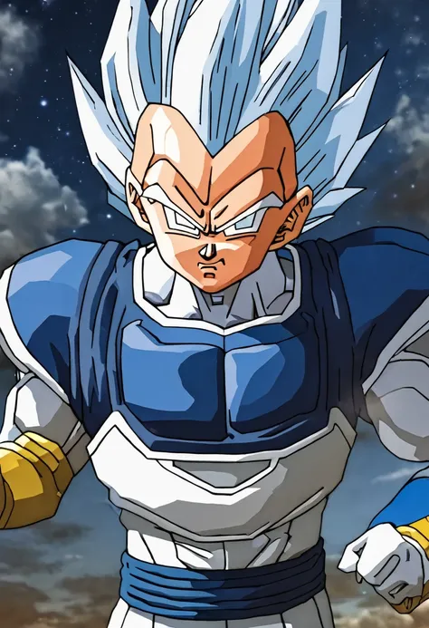 nome: vegeta jr.
idade: 25 anos
altura: 1,75m
peso: 60kg physical description: vegeta jr. tem longos cabelos negros bem cuidados...