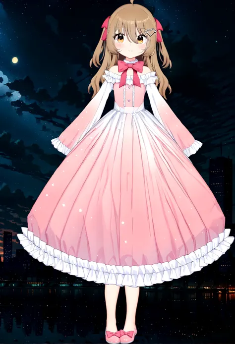 (masterpiece), (ultra-detailed), best quality, 8k,neuro-sama,big puffy ballgown,puffy short sleeves,flat chest,fullbody,curls,