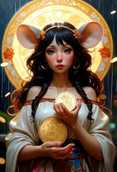 Mucha style , Hallucination, daydream , nightmare , Insane Dream , bokeh , erotica , realistic female mouse , realistic long nose , cafe de oni , Coins, Rubber Bands, and a Reversal of Innocent , Lost Dog and Beat of the Rain , A bad dream of dolls lined u...