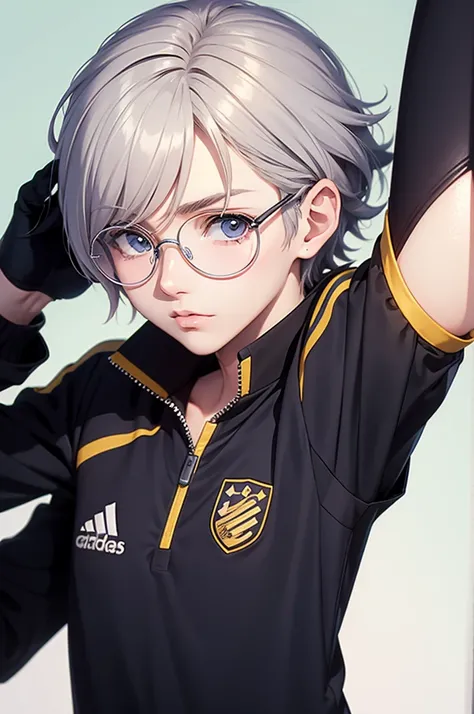 Ren Amamiya Persona,menino anime,soccer uniform, glasses