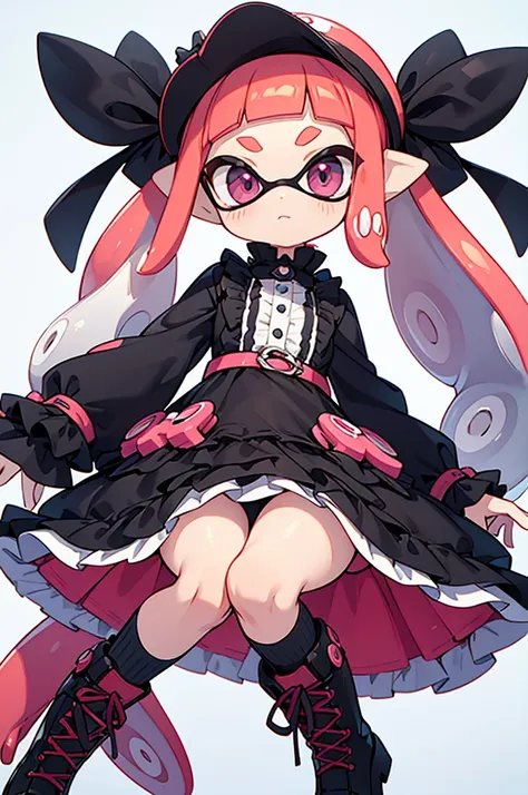 3D Images、Splatoon Inkling Girl 1/7 scale figure、Product sample image、Figures with interchangeable outfits、Supervised by Nintendo、Lolita Clothing、Gothic Clothing、Swimwear、