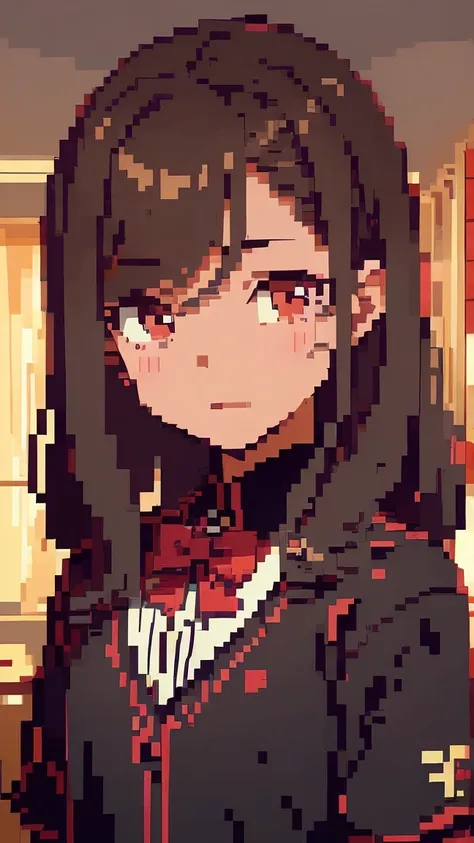 conceito:Uma obra de pixel art de uma linda mulher.。 qualidade:(最高quality, 4K, high resolution, Obra de arte:1.2), Super detalhado, (Real, photoRealistic:1.37), lighting:cinematic light, Cores brilhantes e efeitos hipnotizantes, 柔らかく繊細なlighting, brilho sua...