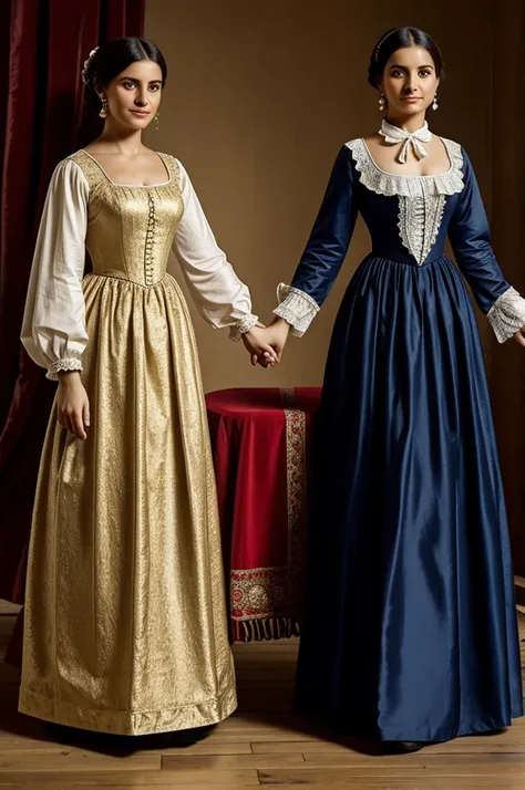 Argentine dresses in the year 1820