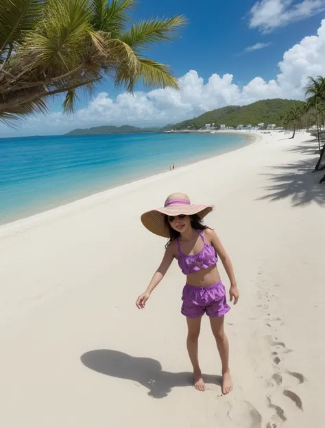 una playa paradisica