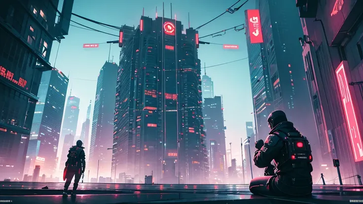 CIDADE, CYBERPUNK, atmospheric, DETALHES EM 8K