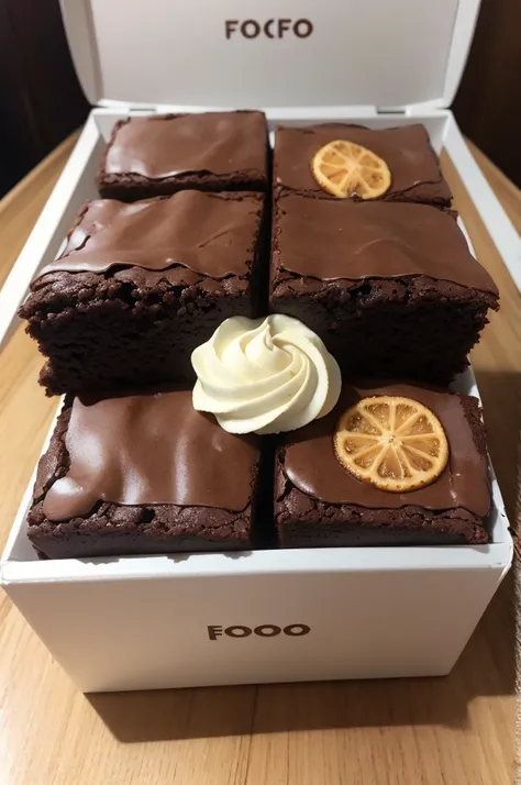 Brownie fofo 