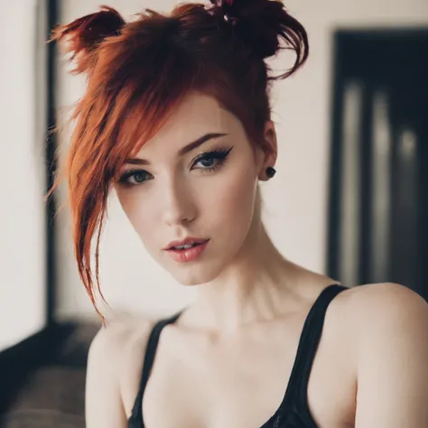 ginger girl, punk rock style, blowjob slider