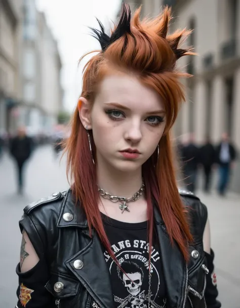 GINGER GIRL PUNK ROCK STYLE