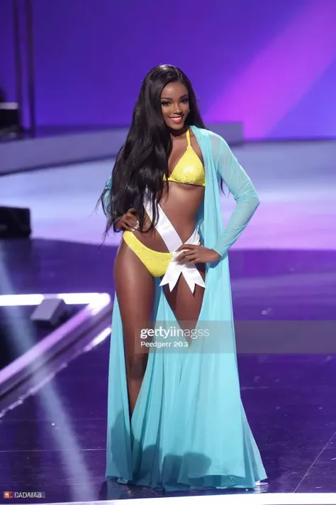 miss jamaica 2013 contestant, miss jamaica, walks the runway during the pageant&#39;s ballroom show on Nov. 22, Miss Universo, bikini model, swimsuit model, wears a bathing suit, Maria Borges, 2 4 year old female model, young swimsuit model, hermosa figura...