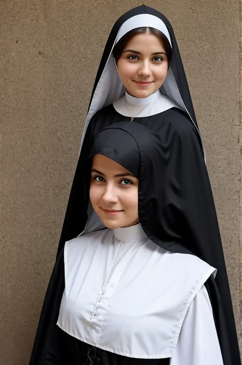 make a cute nun from the 19th century