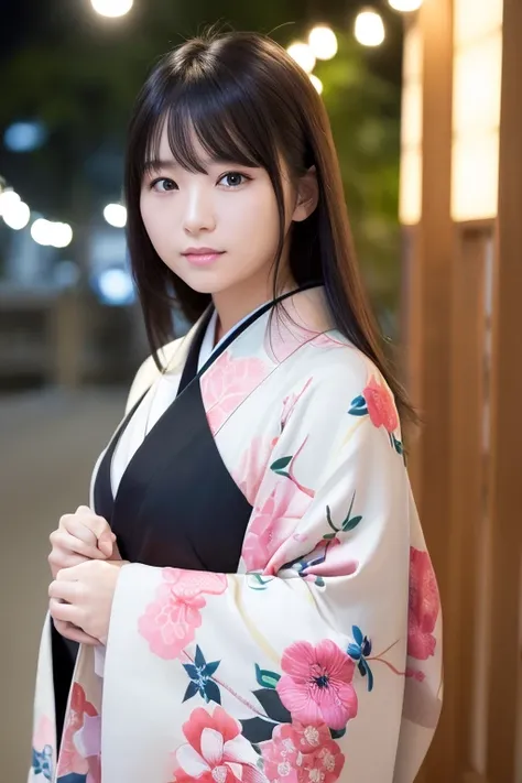 (kimono)、(Without makeup)、(Highest quality,masterpiece:1.3,超A high resolution,),(Ultra-detailed,Caustics),(Photorealistic:1.4,RAW shooting,)Ultra-Realistic Capture,Very detailed,High resolution 16K for human skin、 The skin texture is natural、、The skin look...