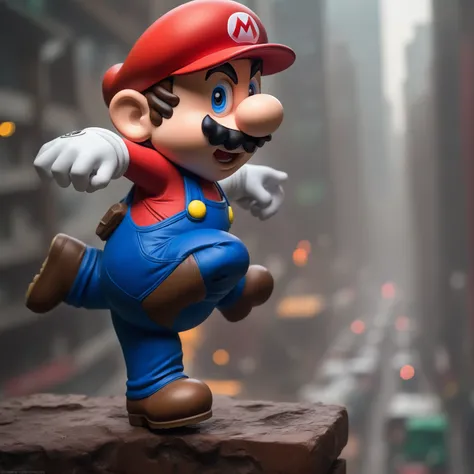 cinematic photo Portrait of ((ohwx man)) as super Mario, red hat, fantasy, highly detailed, digital painting, artstation, concept art, sharp focus, illustration, art by Tony Sart and artgerm and randy vargas . 35mm photograph, film, bokeh, professional, 4k...