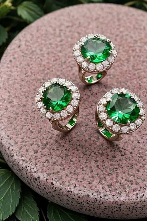 Green diamonds with strawberries and pink sheep