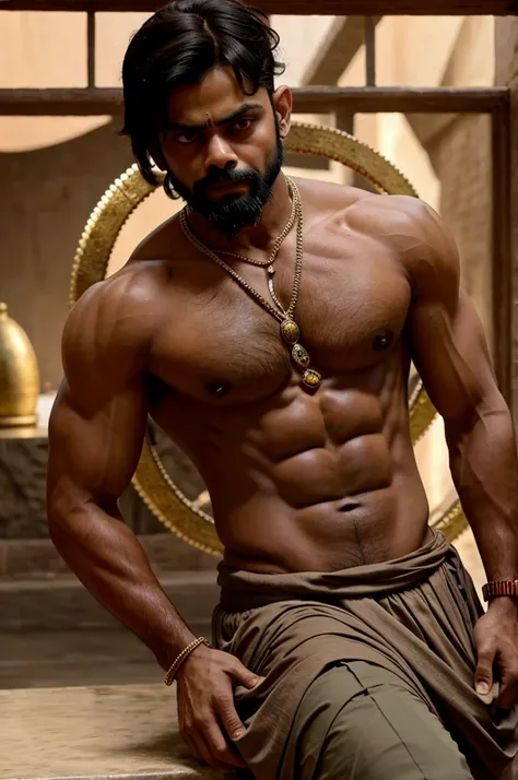 Virat Kohli as bahubali