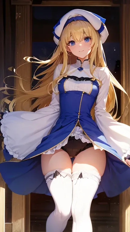 Browsing Caution,Highest quality、Best image quality、In 8K,4K,masterpiece、Very detailed、beautiful、super high quality、Nice,Game CG,beautiful女の子,Five Fingers,Cowboy Shot,Shrine maiden, Blonde, blue eyes, Long Hair, Hair between the eyes,Grab the magic wand,sm...