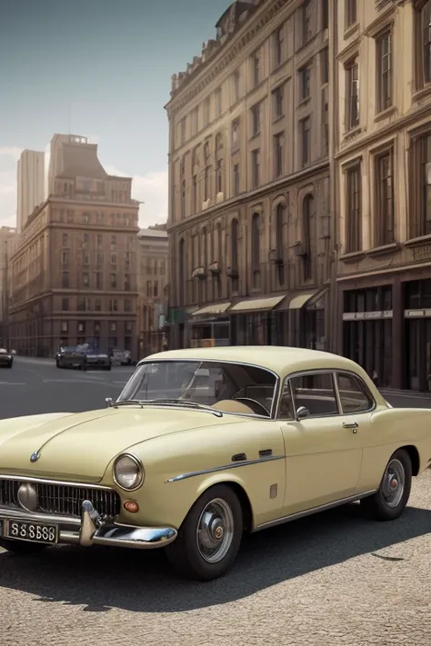 masterpiece, best quality, 8k render in octane, photorealistic highly detailed
vintage cars, in the city