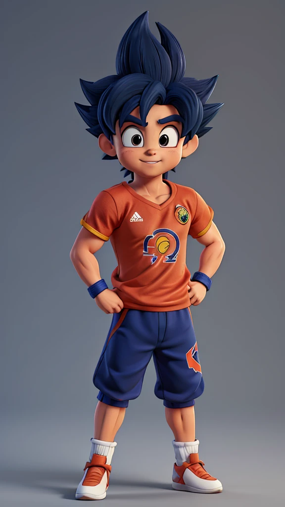 Goku com a camisa do Sport recife 