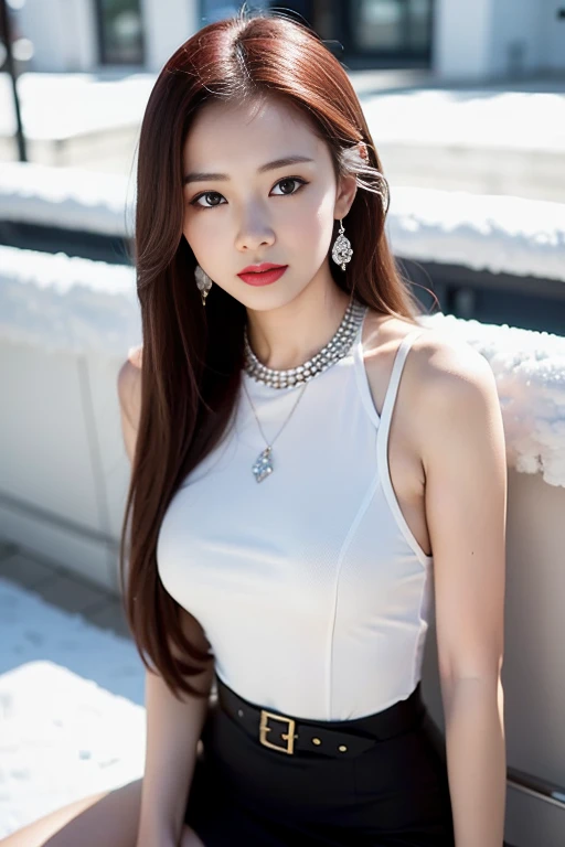 1 girl, Korean model, extremely beautiful, perfect body. Photo taken with Canon EOS R5 85mm f/11 Camera, ((sharp)) mode of people and surrounding scenery. Image quality ((8K)), ((lifelike)), ((masterpiece)), ((sharp and highest contrast)), ((great depth of...