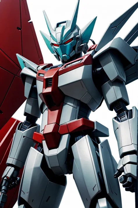 The robot from the anime Gundam is a humanoid dragon.