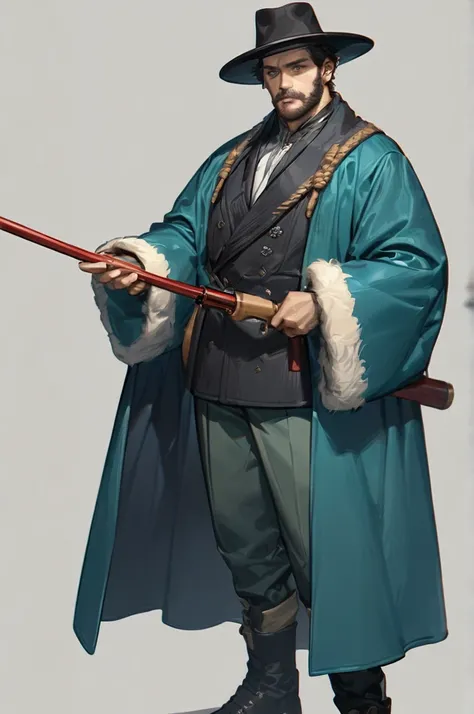 ((Best quality)), ((masterpiece)), (detailed), The Trans-Baikal Cossack