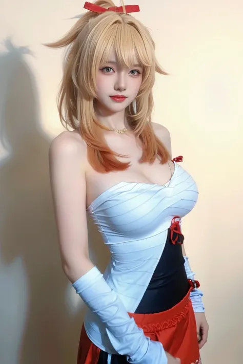 best quality, tmasterpiece,Ultra-high resolution,Clear face,（Reality：1.4），ferpect lighting，(upper body shot:1.5), (photorealistic:1.50), anime wallpaper, Guviz style artwork, cover-up fantasy up to magic , by Yang J, Guviz, beautiful artwork illustration, ...