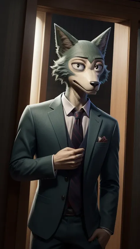 Legoshi, (From the Netflix anime Beastars)