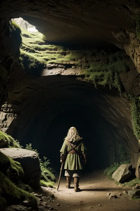 The hobbit in a cave