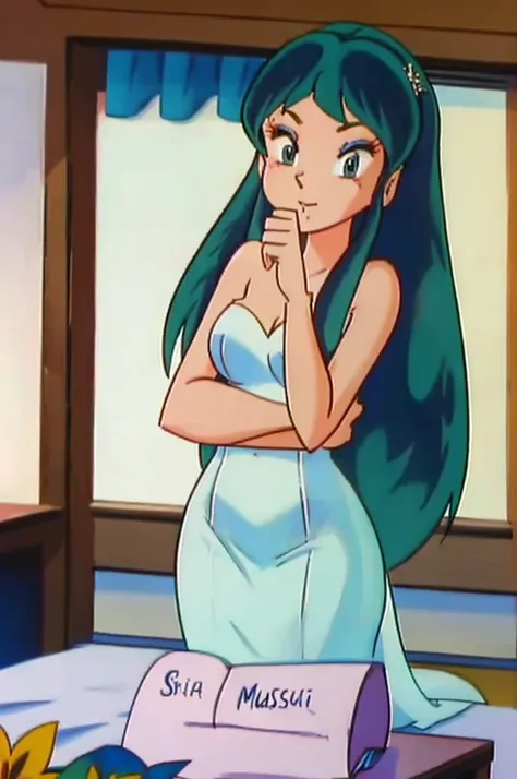 lum,wedding dress,high quality,masterpiece