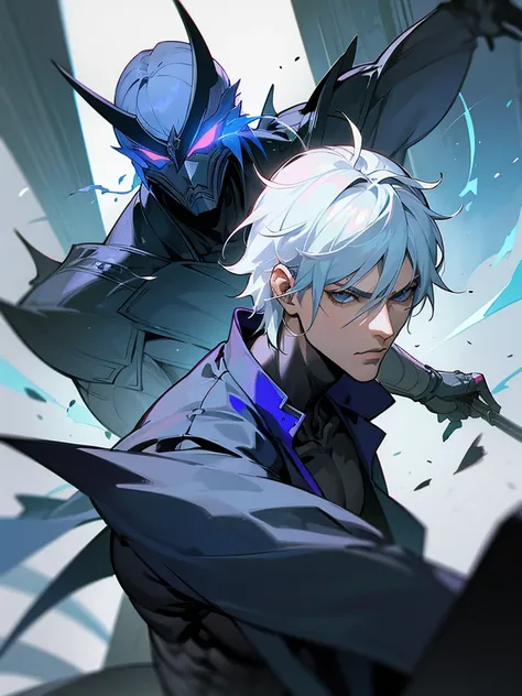 Raiden from metal gear rising and Vergil from Devil may cry