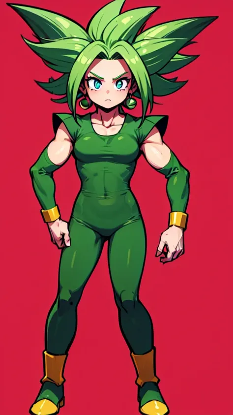 kefla , 
solo . fullbody . simple background , multiple view