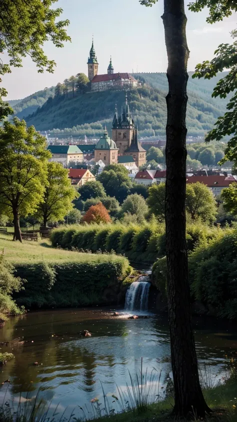 Beautiful nature of the Czech Republic 
