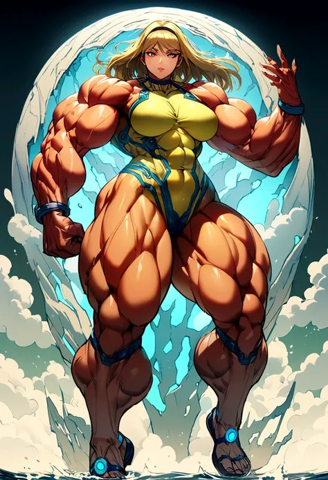 muscle giant woman samus amran 