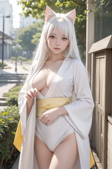 in 8in 8K,top-quality,Real Image,intricate detailes,超A high resolution,Depth Field,masuter piece,natural soft light,profetional lighting,1 girl in,(cute little:1.2),an extremely beautiful 17-year-old girl,A detailed eye,I can see panties,Delicate thighs vi...