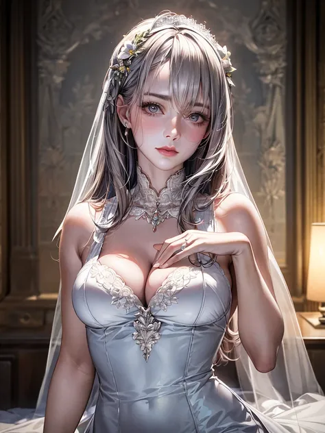 unparalleled masterpiece, ultra realistic 8k CG,masterpiece,pov,(delicate photograph,ultra_detailed,16k,raw photo:1.3),(realistic:1.9,photorealistic:1.9), beautiful detailed eyes,1 women,MILF,solo,full body, detailed luxury room scenery, detailed aristocra...