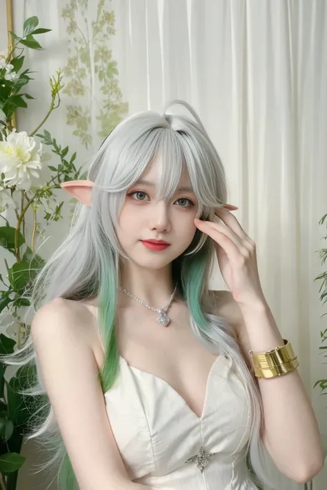  best quality,tmasterpiece,Ultra-high resolution,Clear face,（Reality：1.4），RAW photo，cold light，(upper body photo:1.5), (photorealistic:1.50), anime wallpaper, Guviz style artwork, fantasy close-up to magic, by Yang J, Guviz, beautiful artwork illustration,...