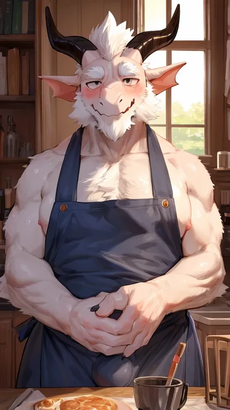 (Best quality: 1.0), (Super High Resolution: 1.0), (masterpiece, best quality:1.2), detailed, detailed hands, detailed eyes, score_9, score_8_up, score_7_up, furry, anthro, ((dragon)), ((solo)), grandpa, (about 70 years old), (manly), horns, handsome face,...